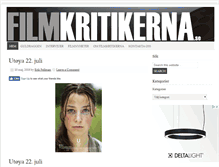 Tablet Screenshot of filmkritikerna.se